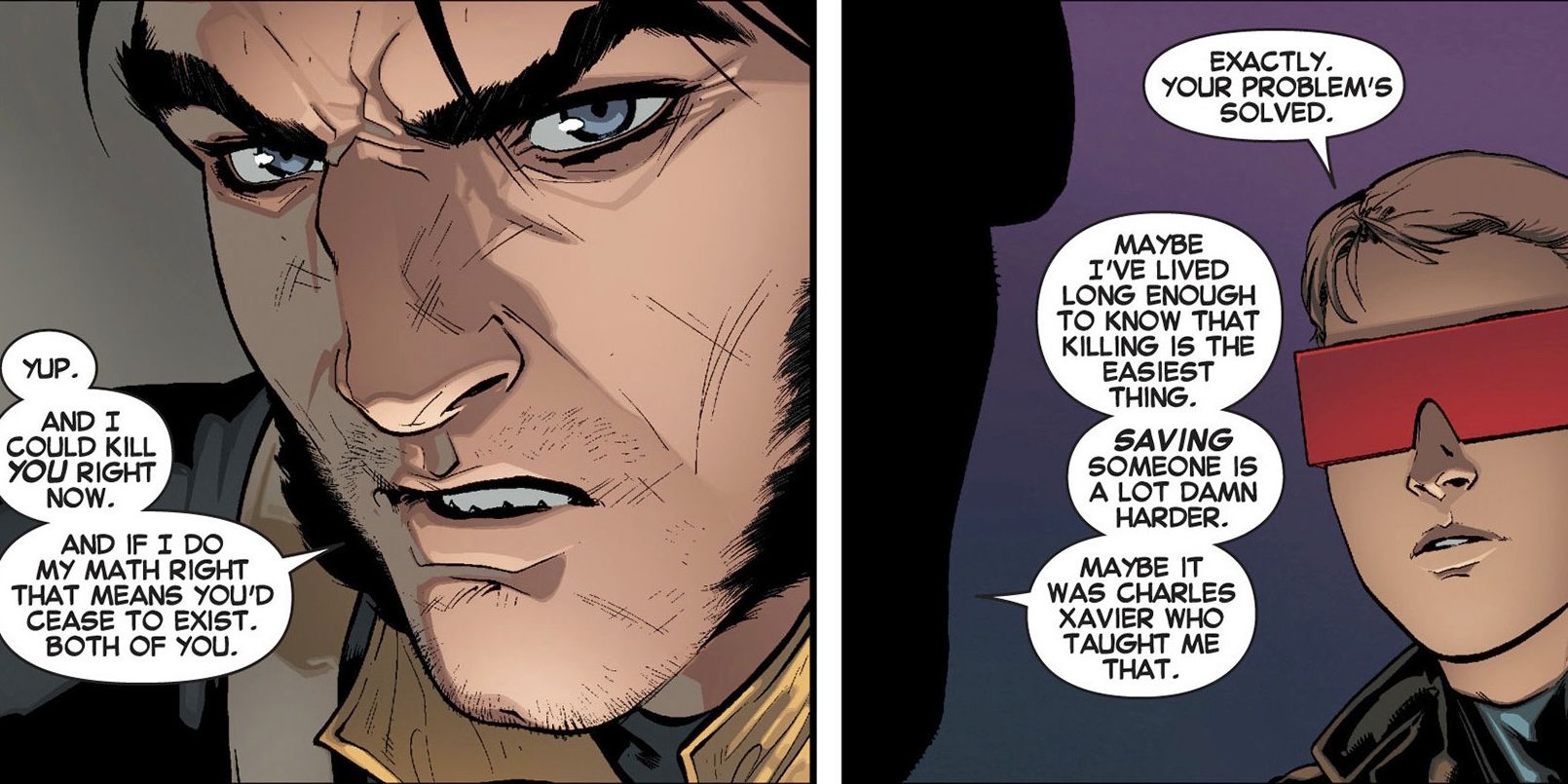Uncanny X-Men Wolverine and Cyclops