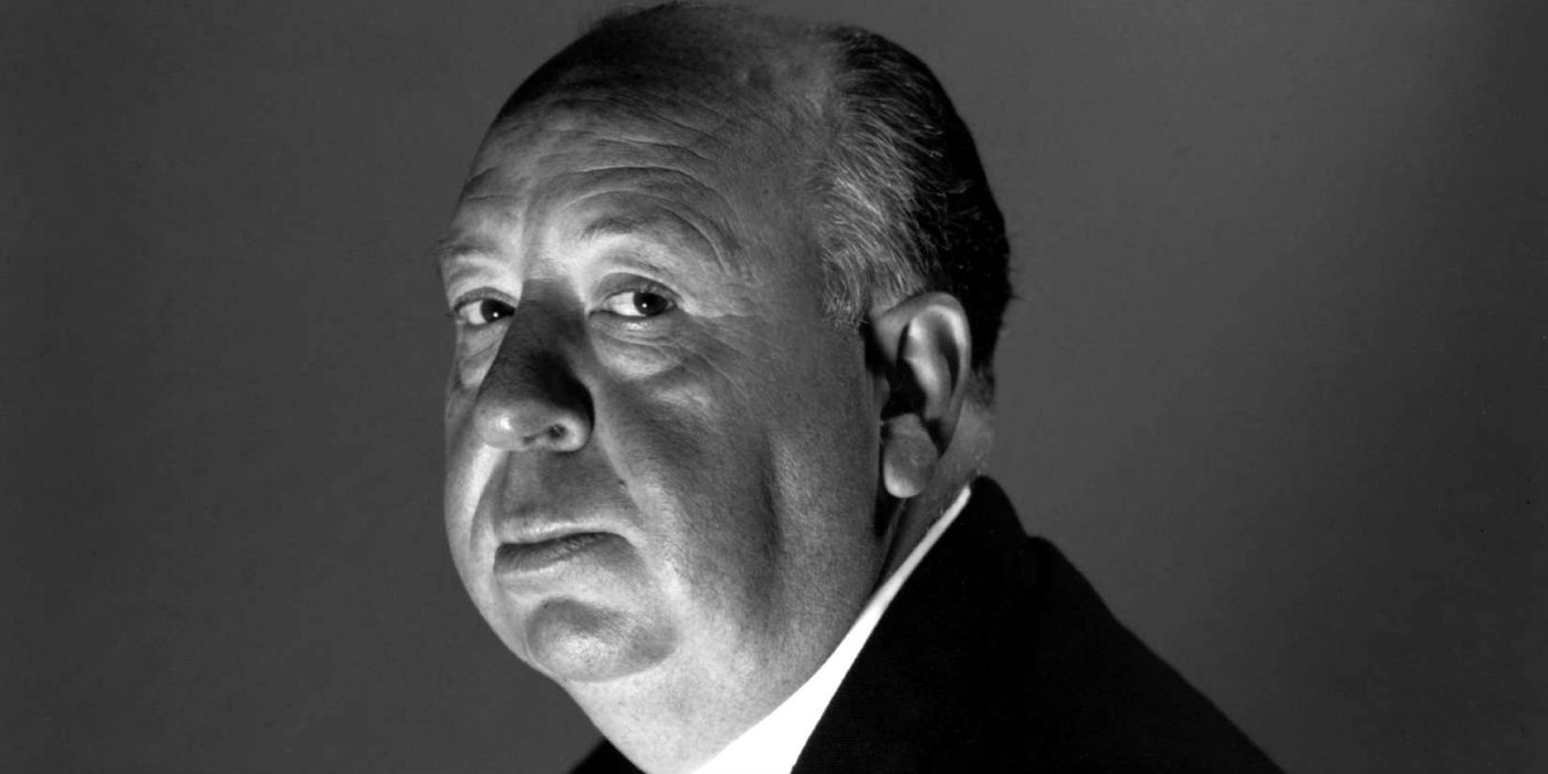 Alfred Hitchcock magazine cover photo
