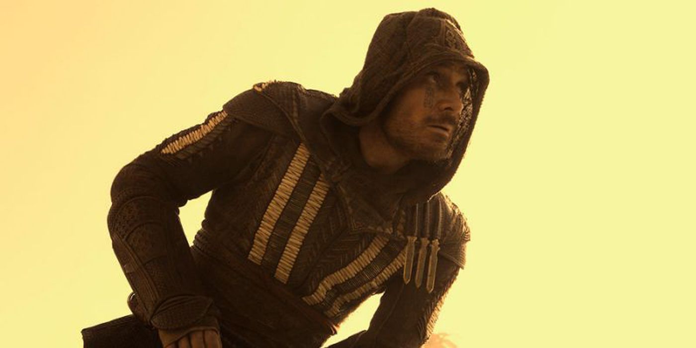 Assassin's Creed Michael Fassbender with Hood Up at Sunset