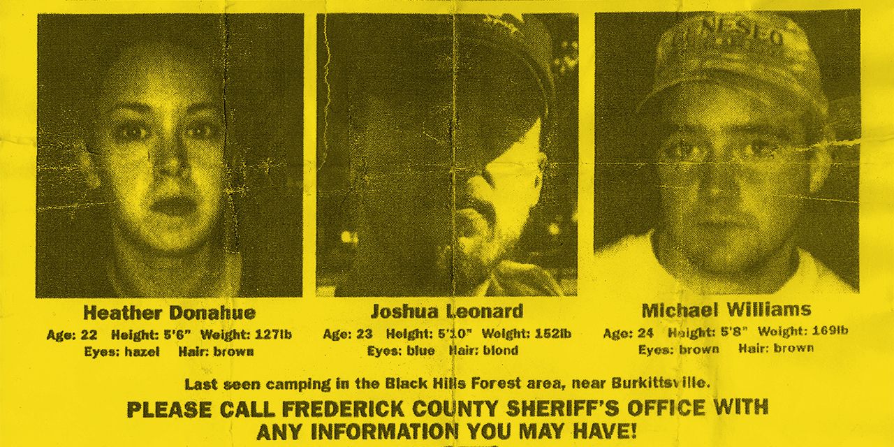 Blair Witch Project missing poster