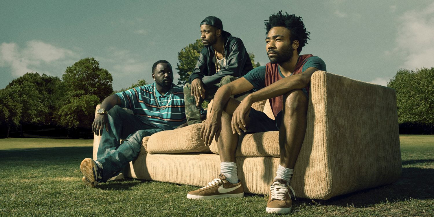 Bryan Tyree Henry Keith Standfield and Donald Glover in Atlanta