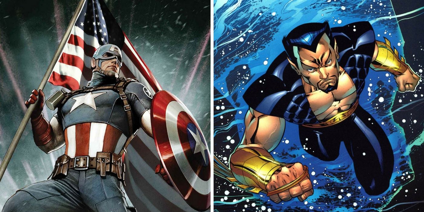 Captain America and Namor in Marvel Comics