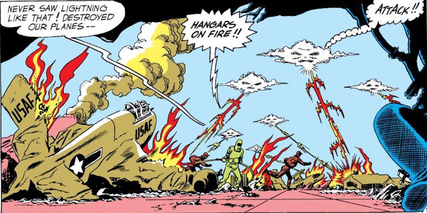 The Flash's Cloud Creatures are exactly what their name describes
