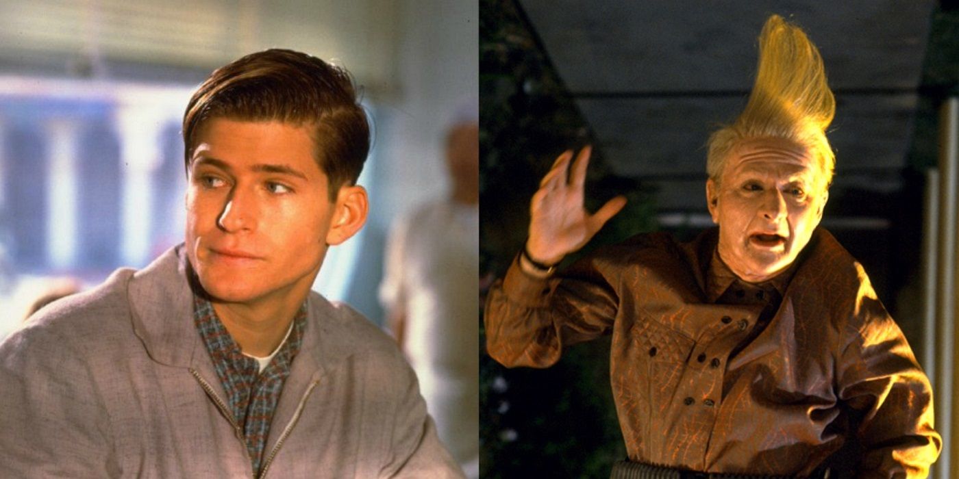 Crispin Glover and Jeffrey Weissman in Back to the Future