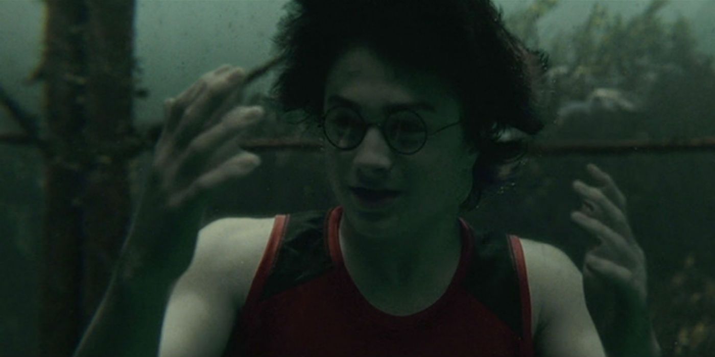 Daniel Radcliffe as Harry Potter During the Triwizard Tournament in Harry Potter and the Goblet of Fire