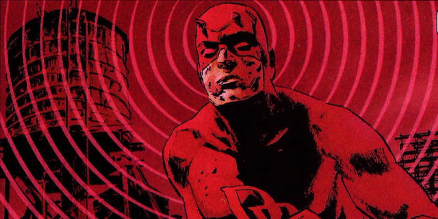 Daredevil using Echolocation.