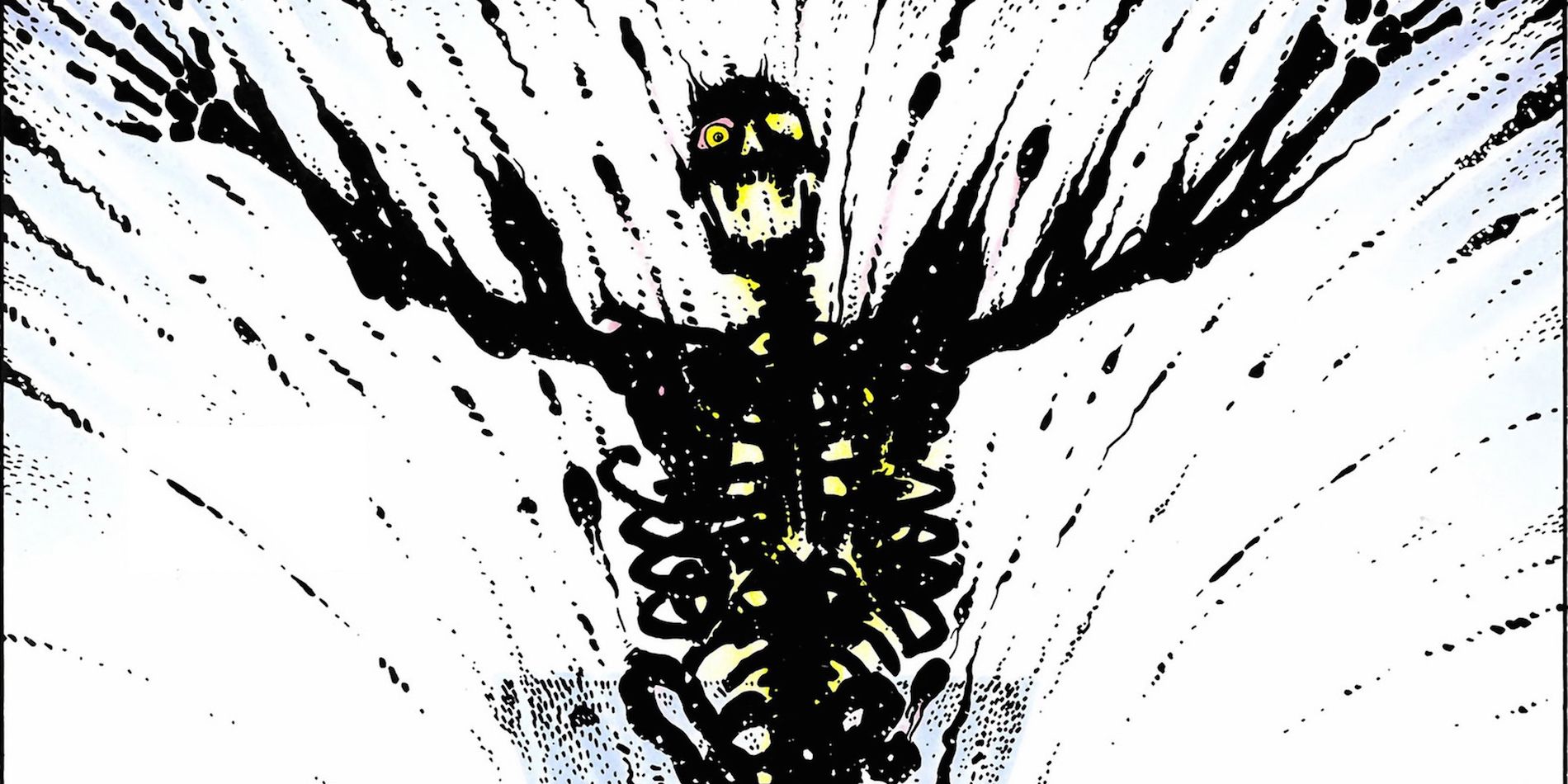 Death and birth of Dr. Manhattan in the Watchmen comic