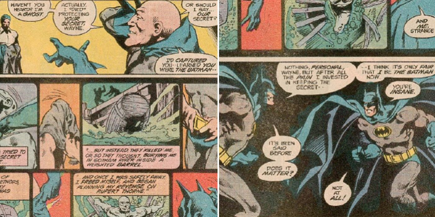 Dr Strange Fights Batman in the Batcave