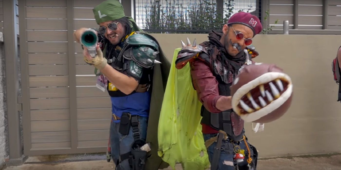 Dragon Con - Mario and Luigi Cosplay