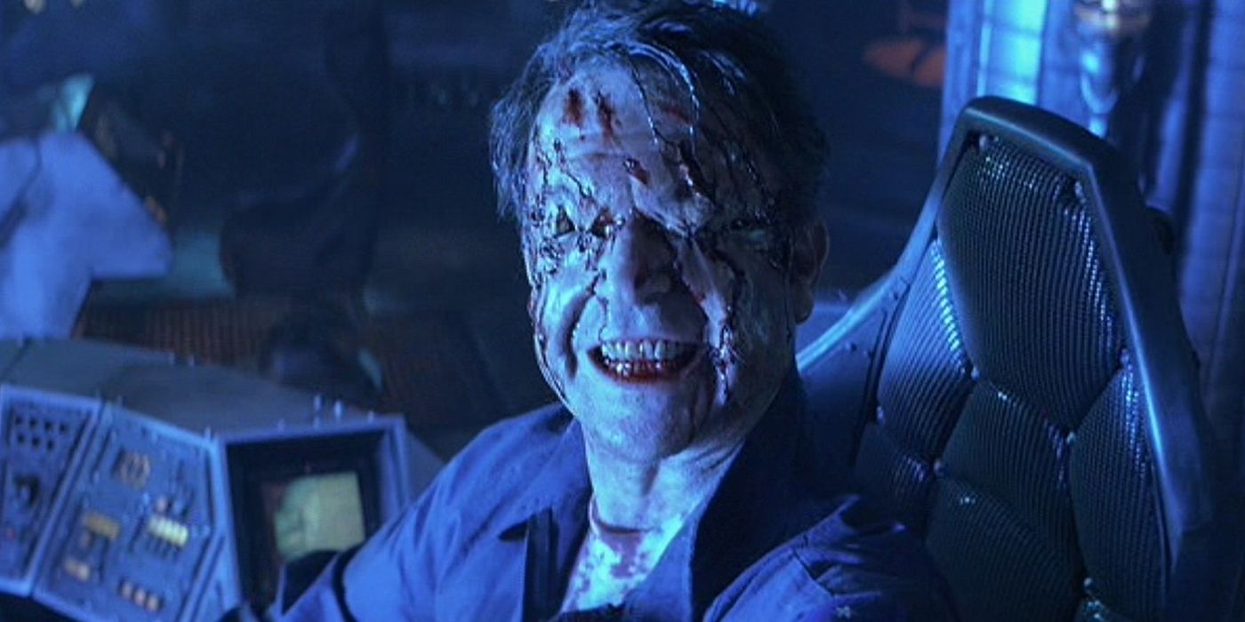 Sam Neill as Dr. William Weir in his twisted state in Event Horizon