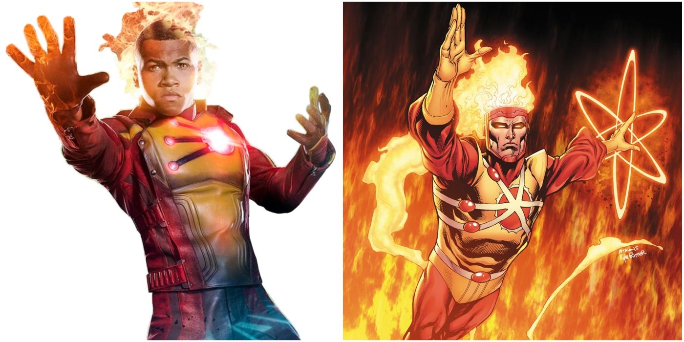 Firestorm in comics and Arrowverse TV