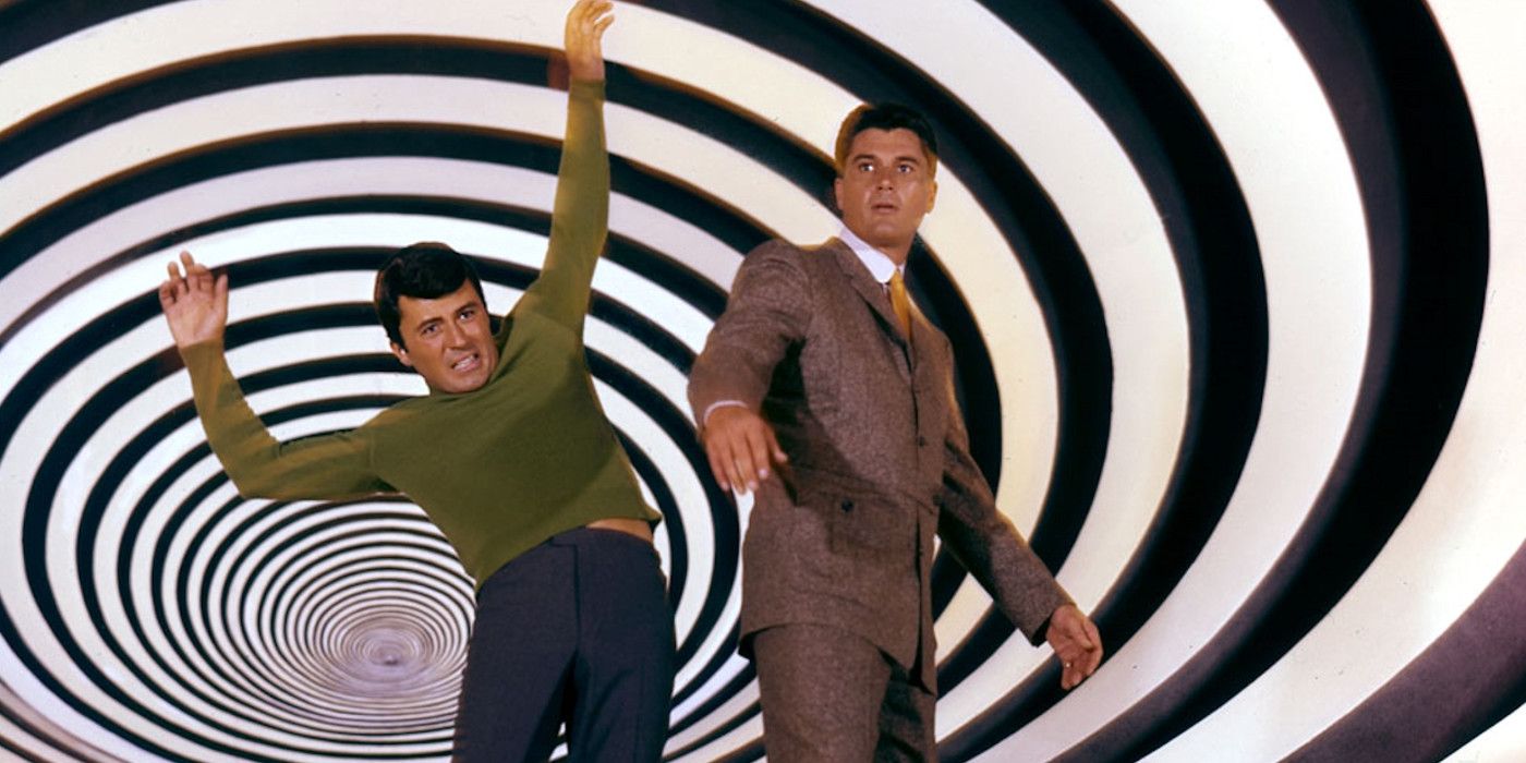 James Darren and Robert Colbert in The Time Tunnel