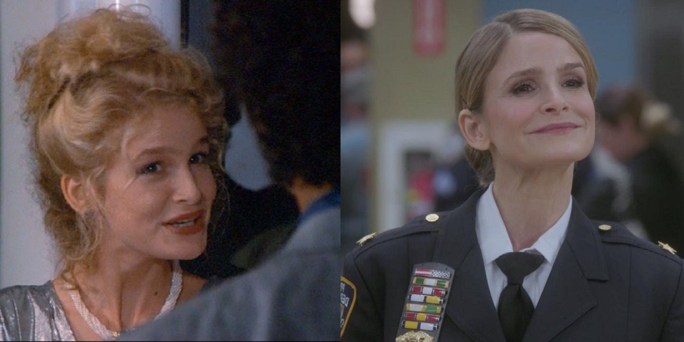 Then and Now Kyra Sedgewick in Miami Vice and Brooklyn Nine Nine