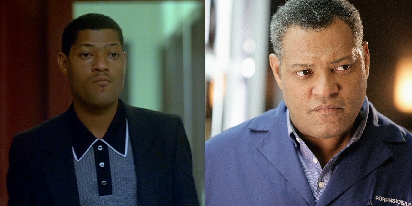 Then and Now Laurence Fishburne in Miami Vice and CSI