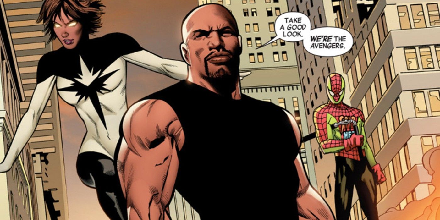 Luke Cage Mighty Avengers Marvel Comics