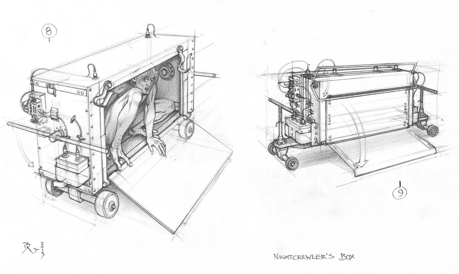 Nightcrawler Box Concept by Bartol Rendulic