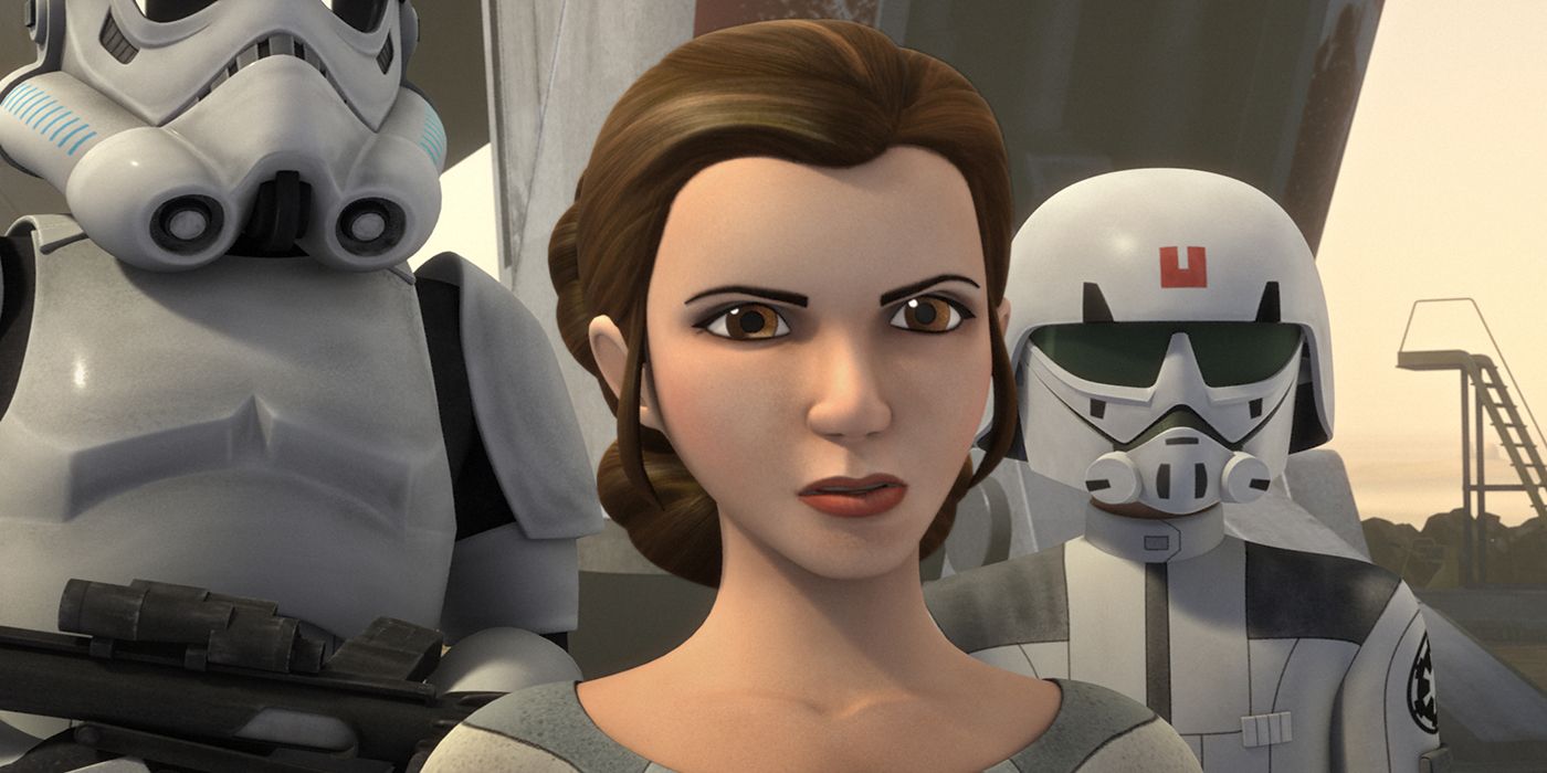 Princesa Leia Star Wars rebeldes
