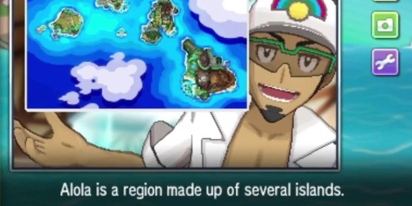 Professor Kukui in Pokemon Sun and Moon