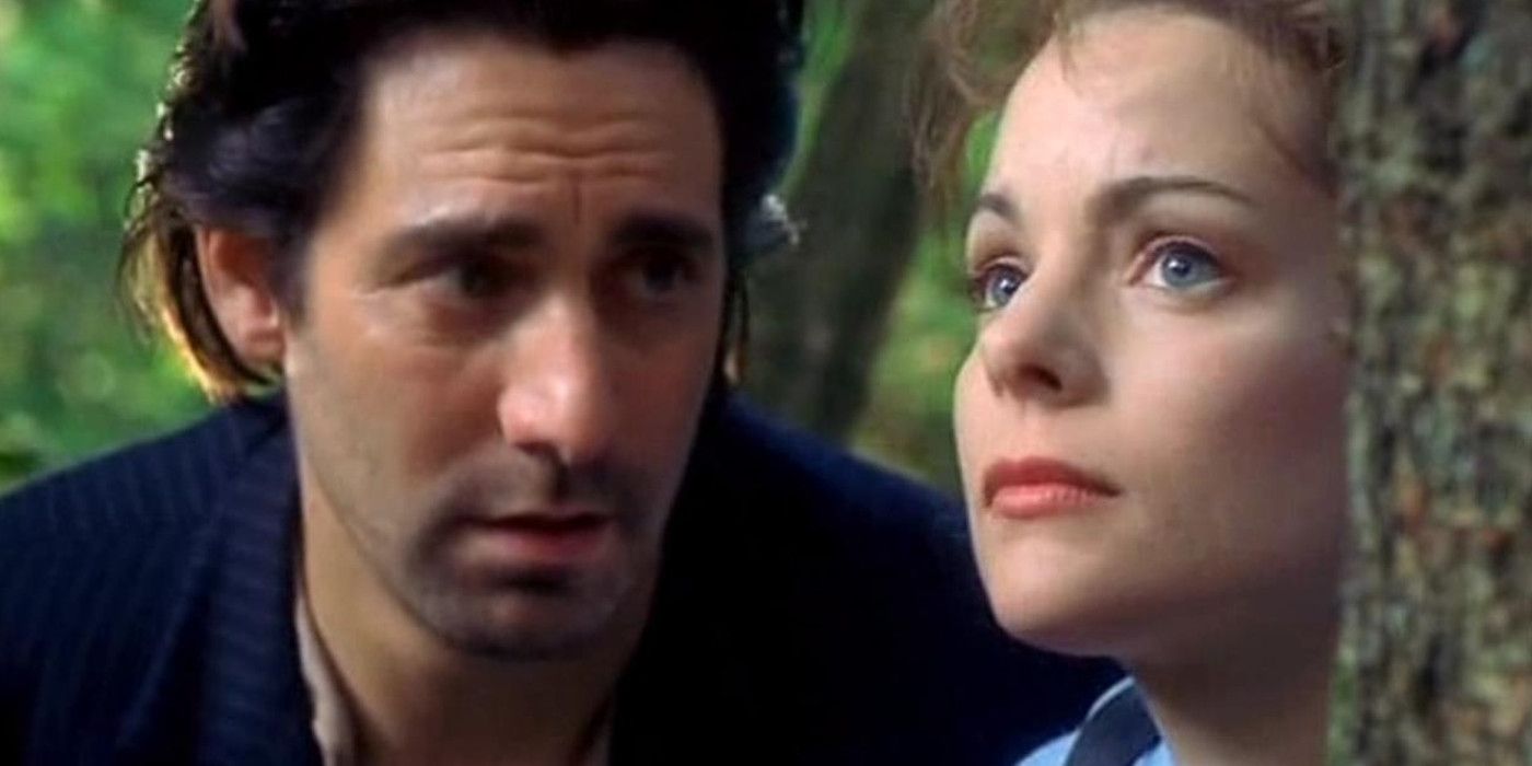 Scott Cohen and Kimberly Williams in The 10th kingdom