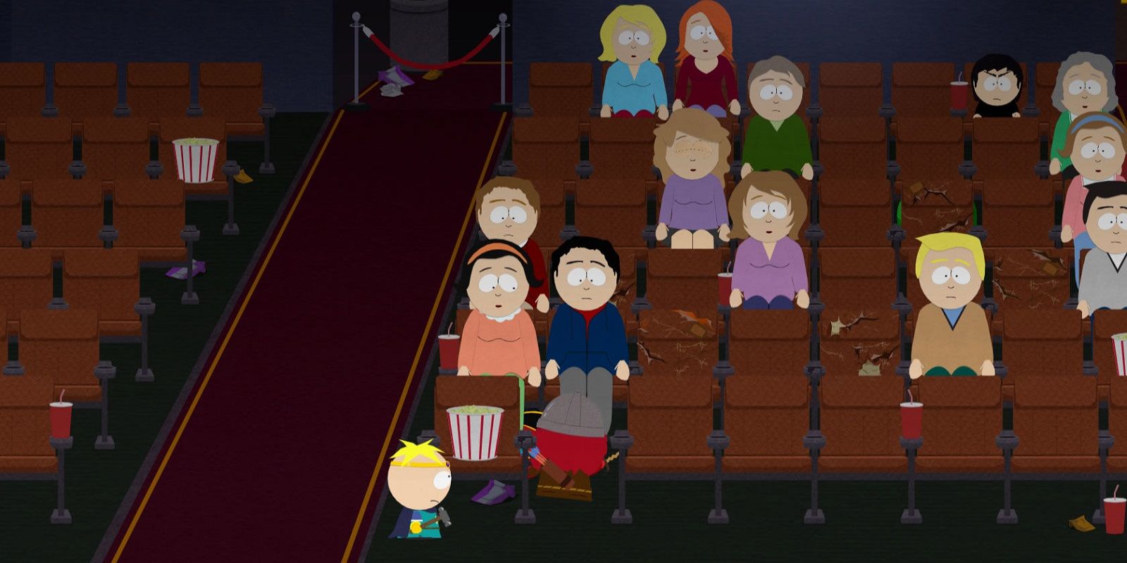 South Park The Stick of Truth annoying people in movie theaters