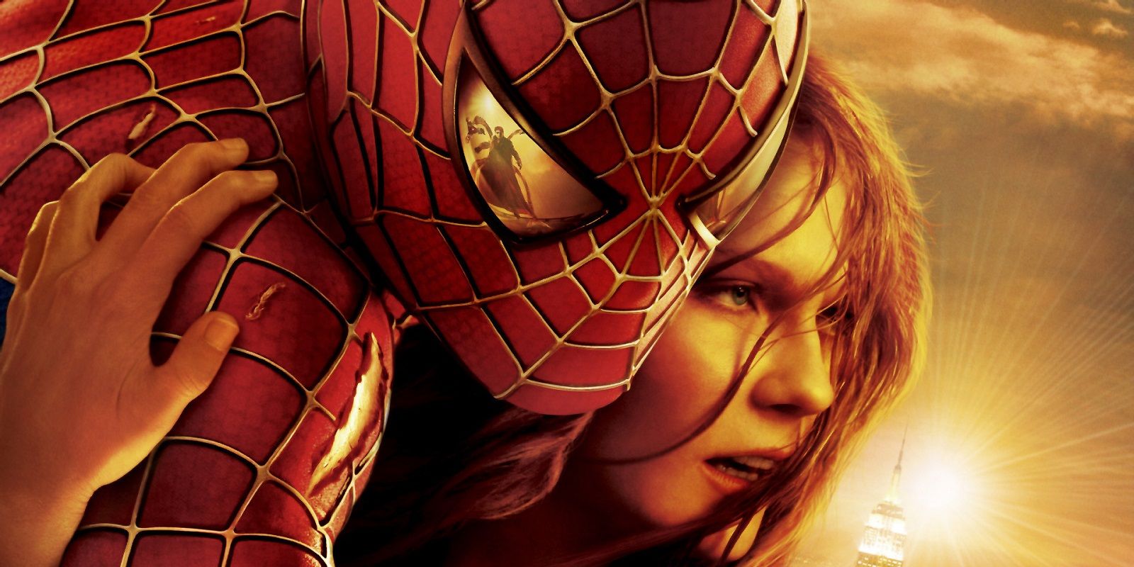Spider-Man 2 poster featuring Kirsten Dunst