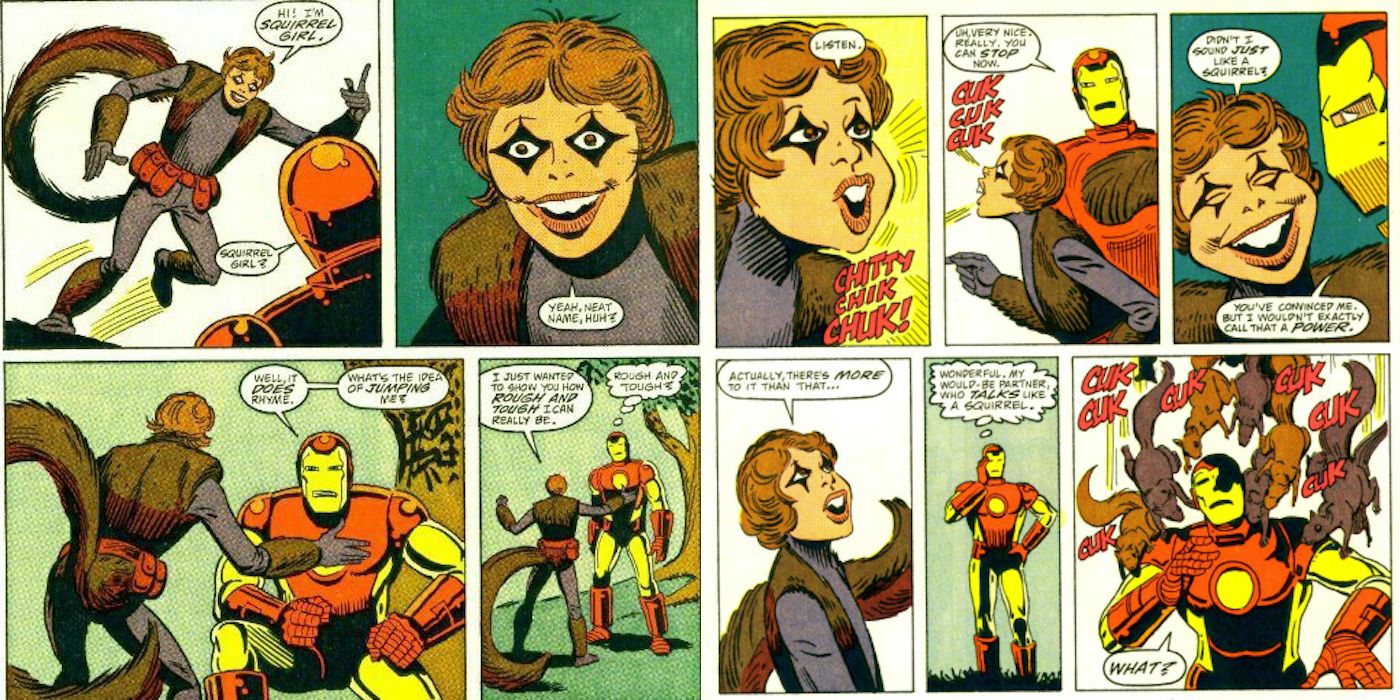 Squirrel Girl First Appearance Iron Man