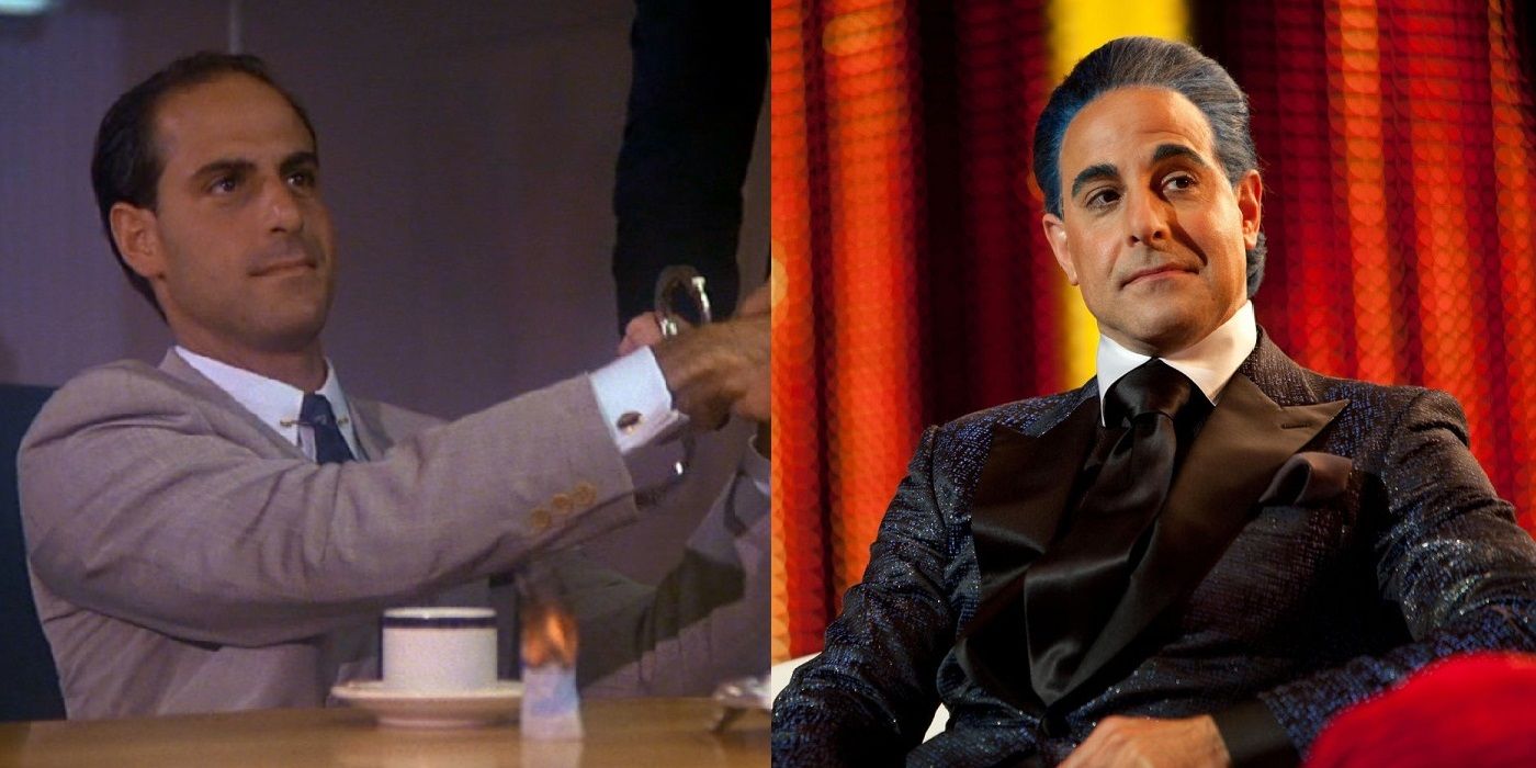Then and Now Stanley Tucci in Miami Vice and The Hunger Games