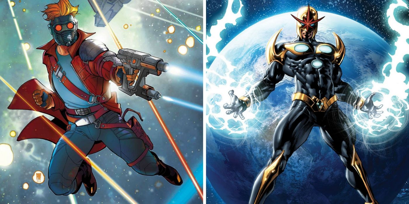 Star-Lord and Nova in Marvel Comics
