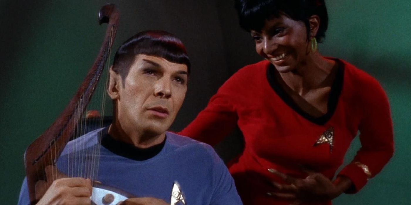 Star Trek - Balance of Terror - Uhura and Spock sing and play