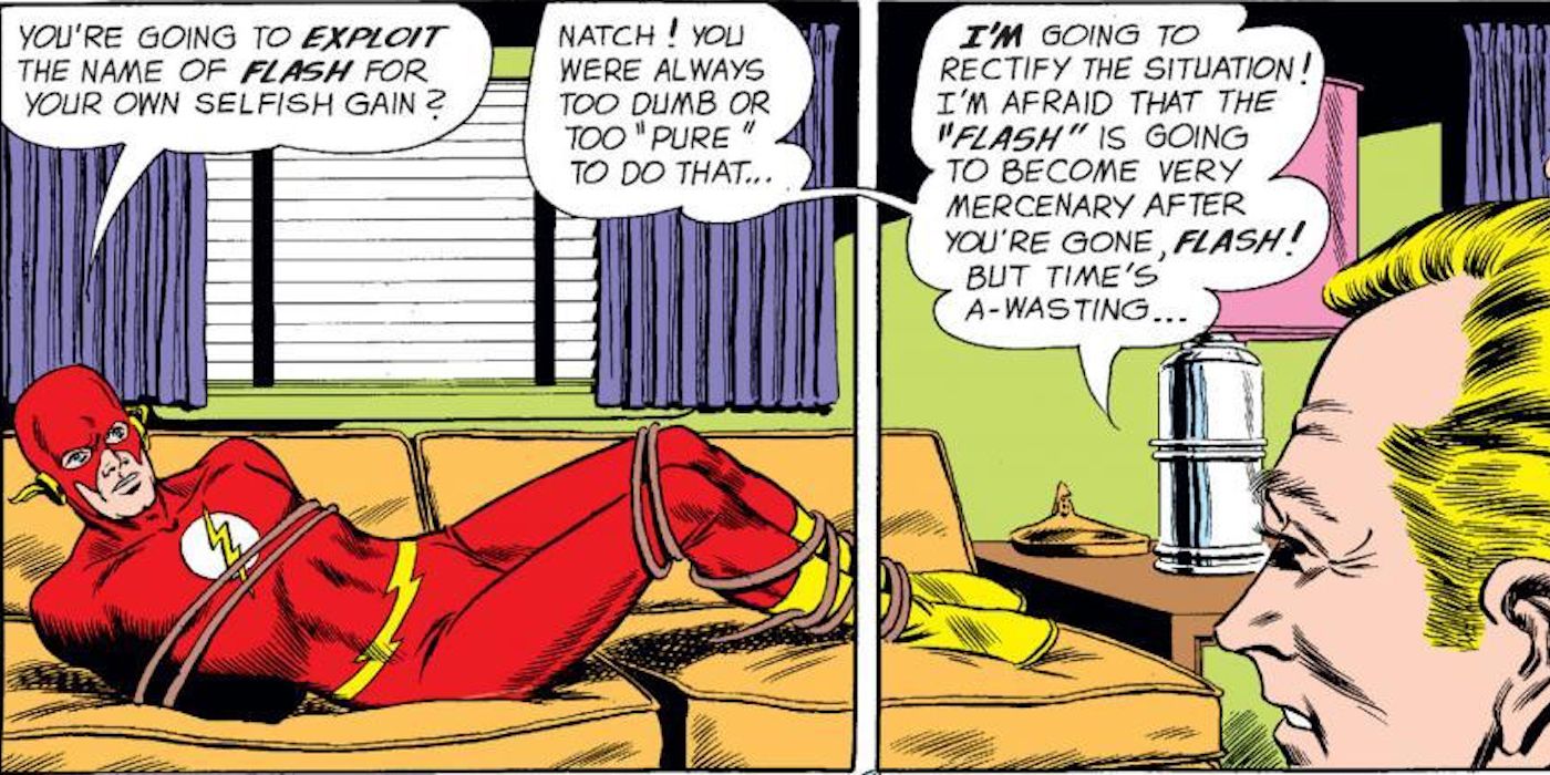 Steve Palmer latches the lamest plot imaginable against the Flash