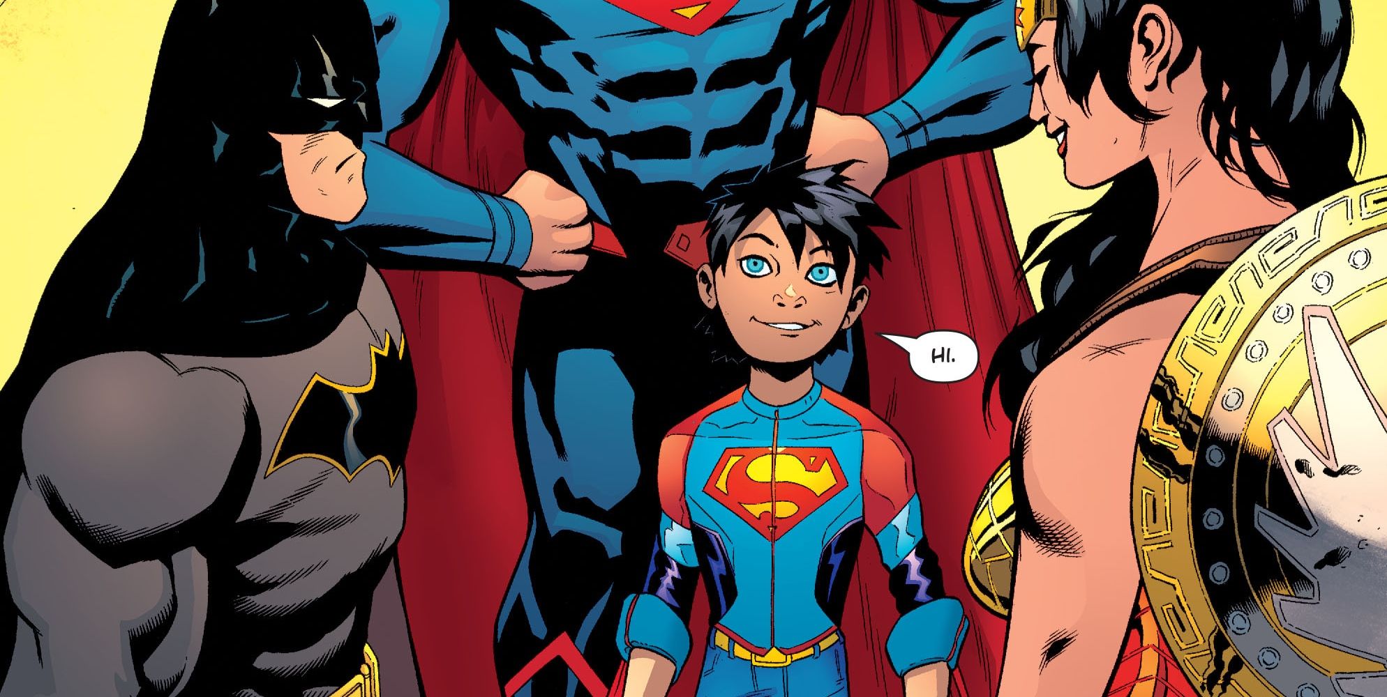 Superman DC Rebirth New Superboy Batman