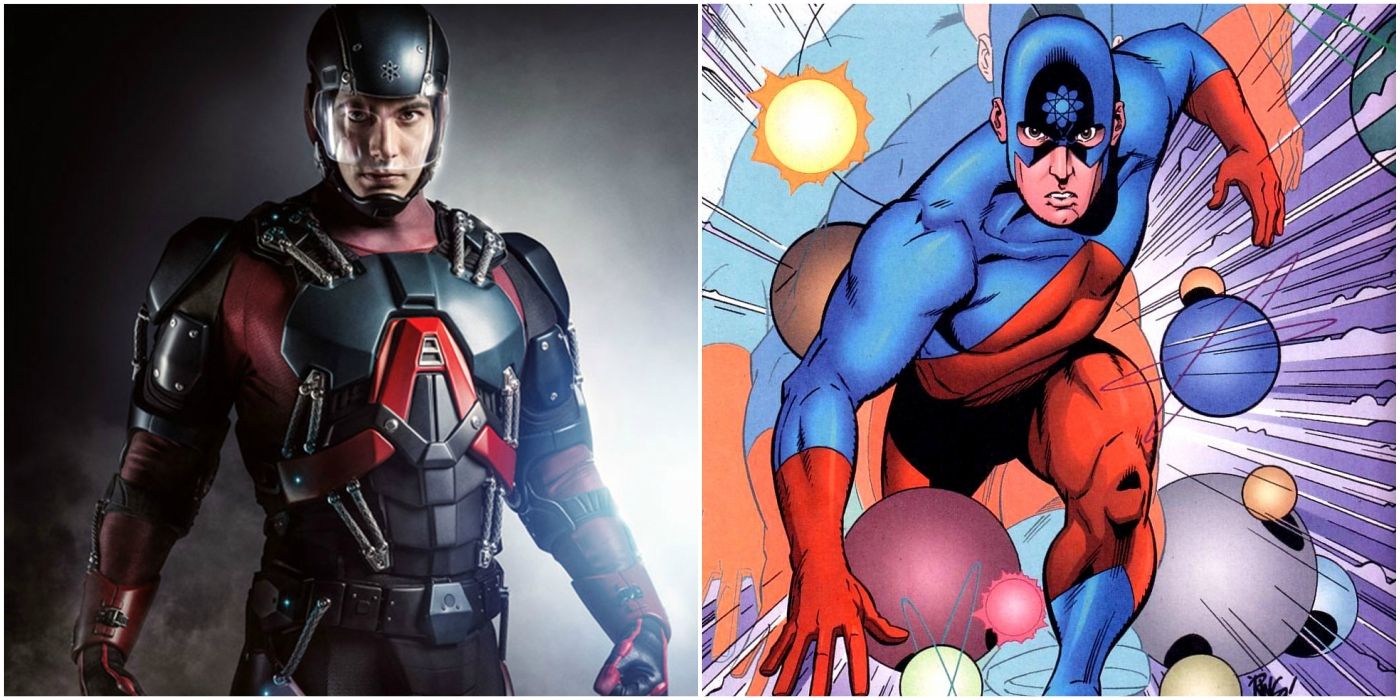 The Atom in comics and Arrowverse TV
