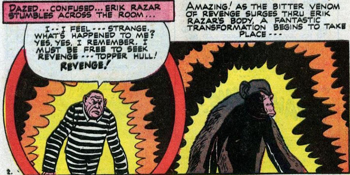 Flash villain Erik Razar makes his first transformation as The Changeling
