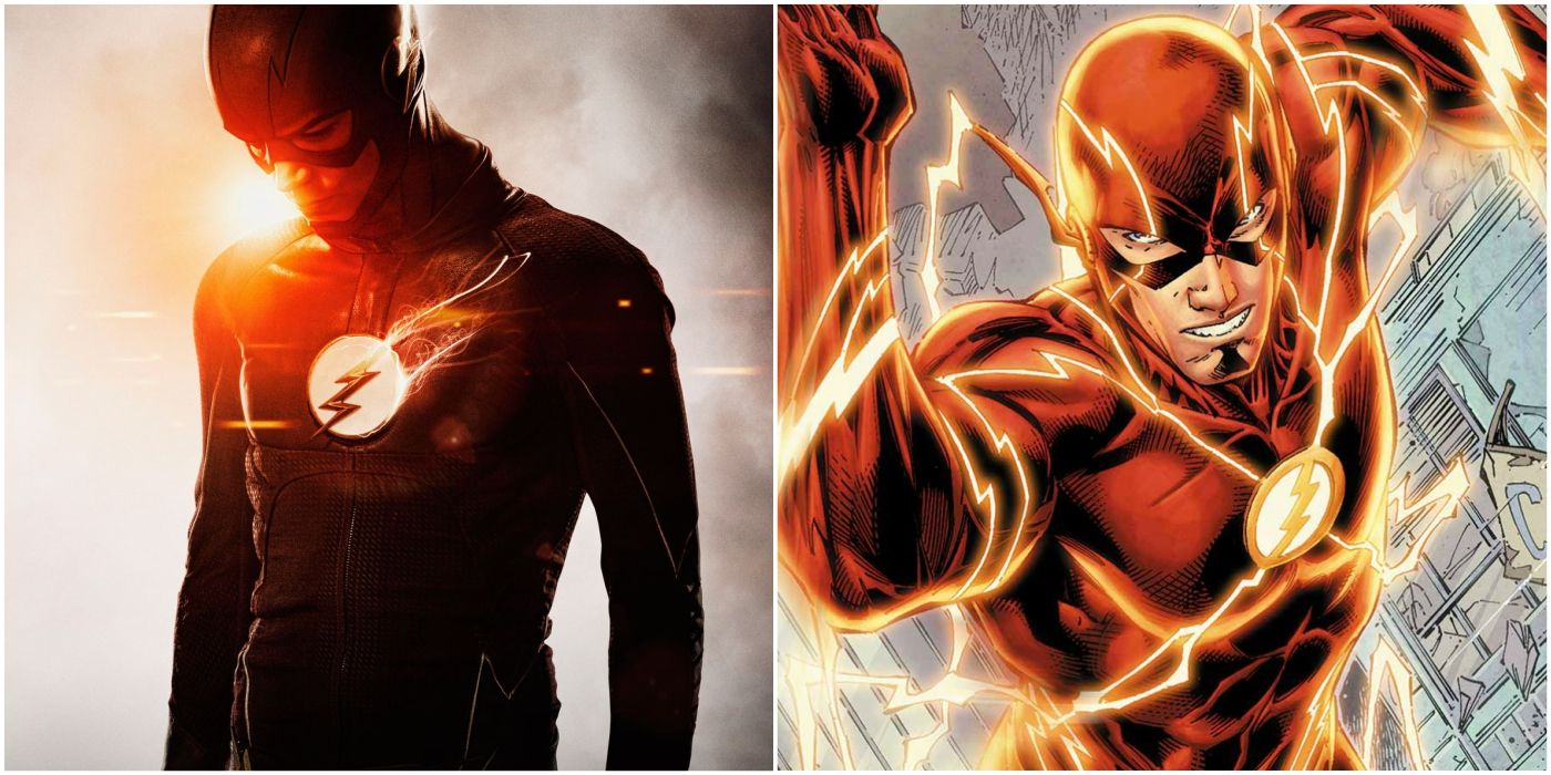 The Flash in comics and Arrowverse TV