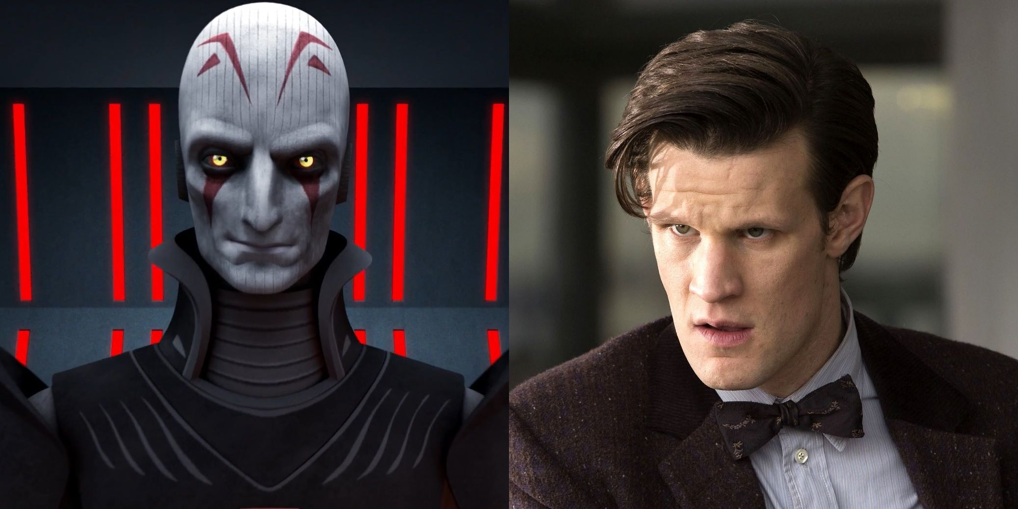 The Grand Inquisitor in Rebels and Matt Smith in Doctor Who