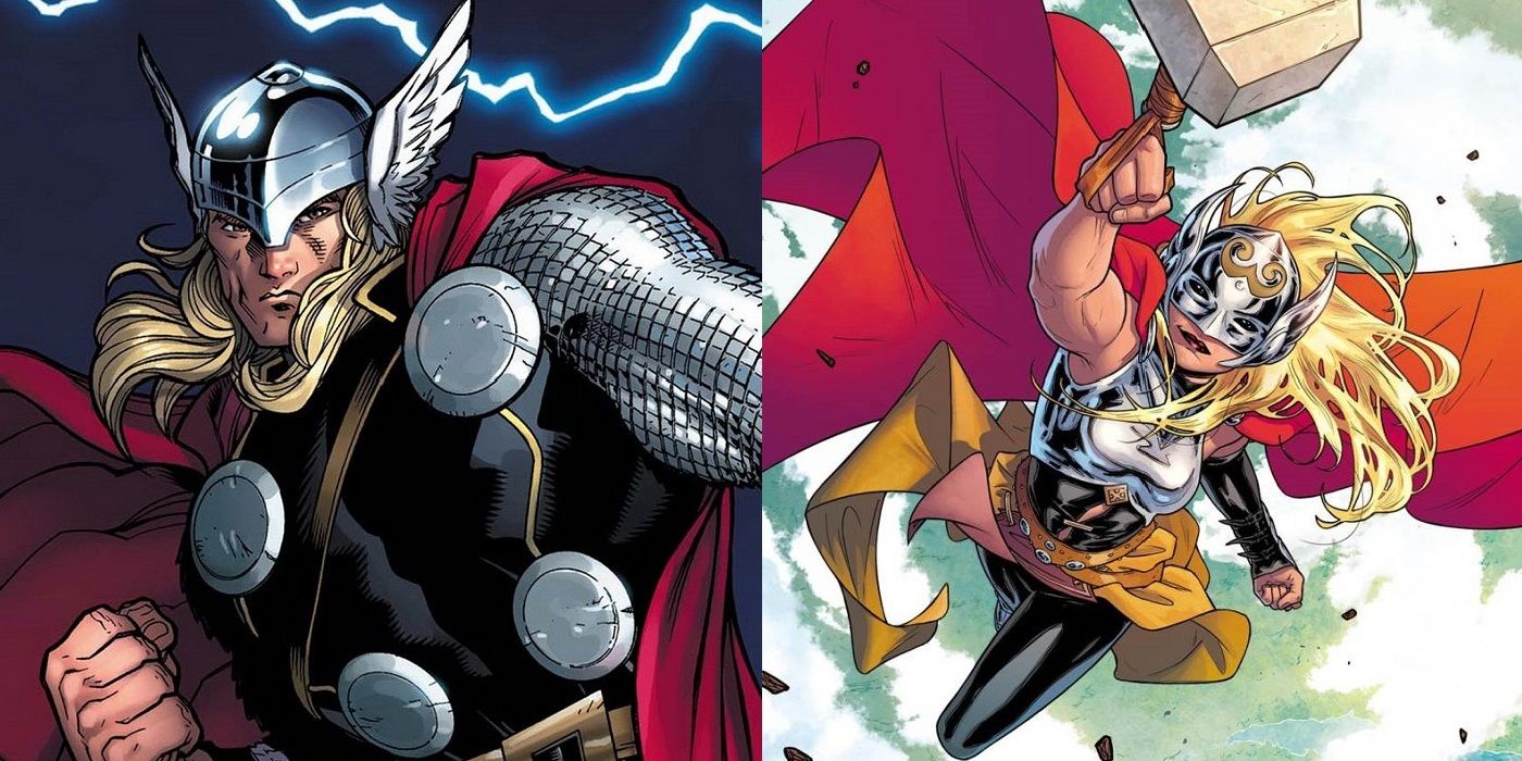 Thor and Jane as Thor