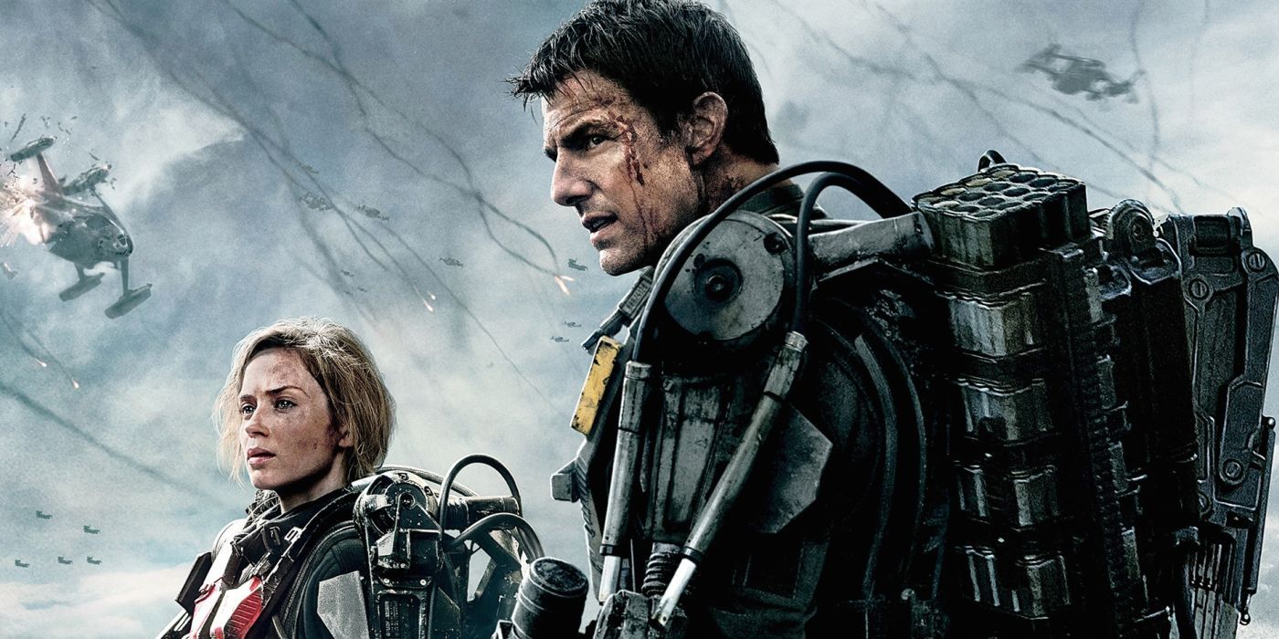 Tom Cruise and Emily Blunt in Edge Of Tomorrow
