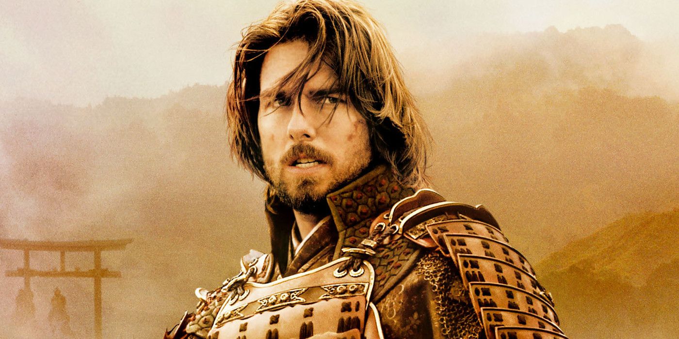 Tom Cruise as Nathan Algren in The Last Samurai