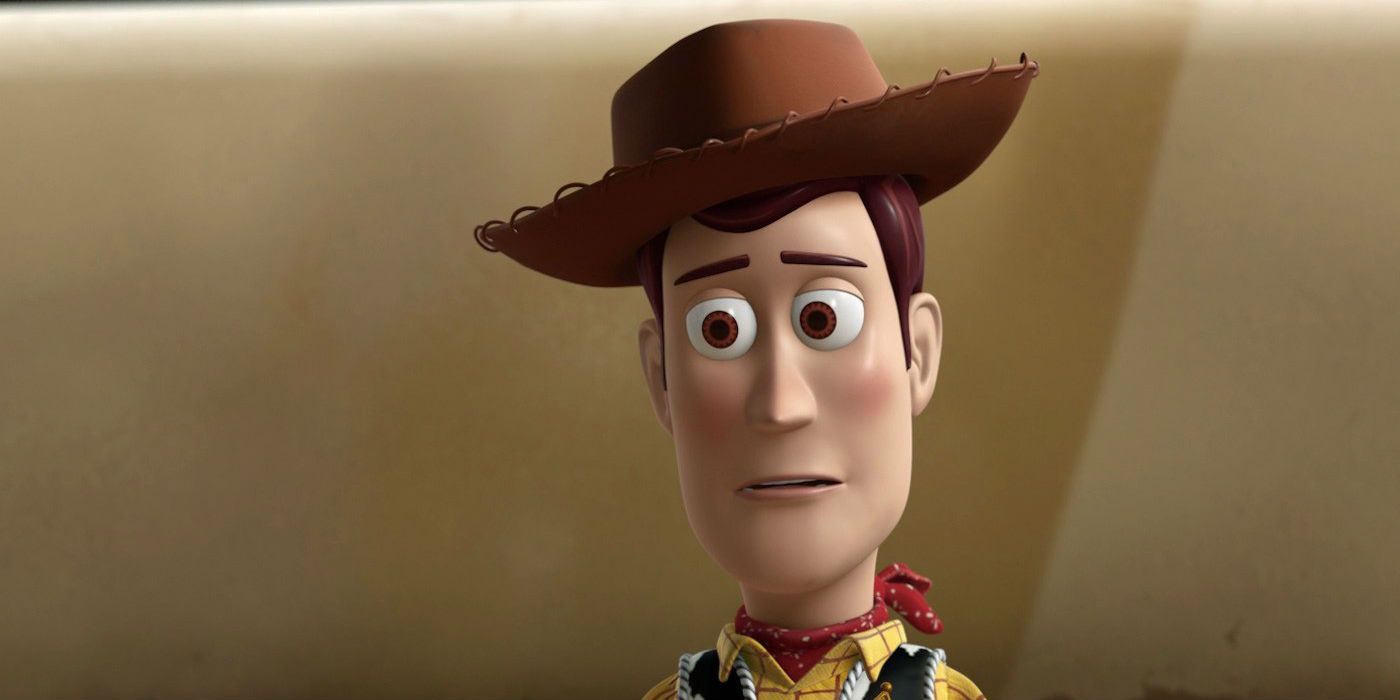 Tom Hanks as Woody in Toy Story 3