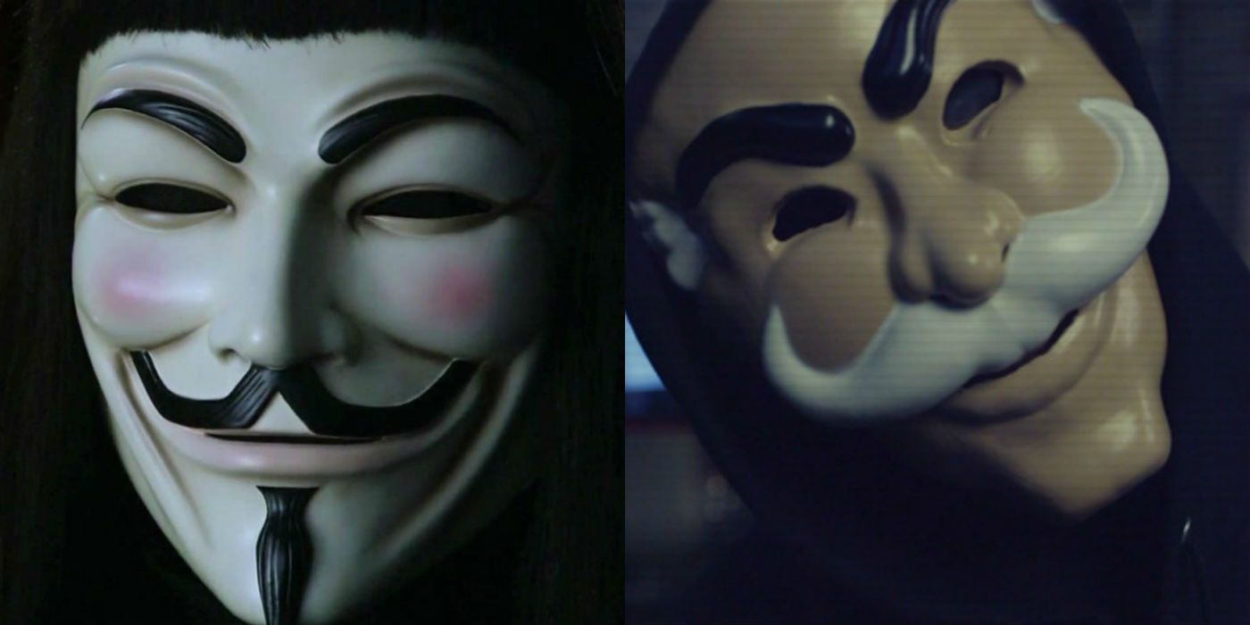 V for Vendetta and Mr Robot