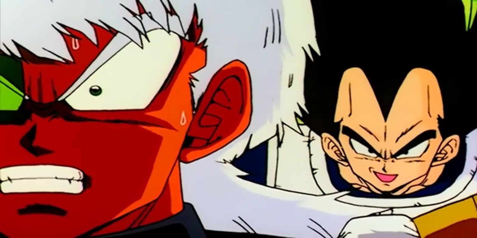 Vegeta challenges Jeice of the Ginyu Force in Dragon Ball Z