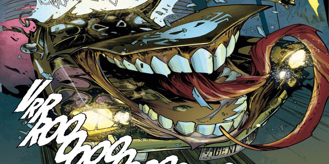 Agent Venom becomes the Venom-Mobile