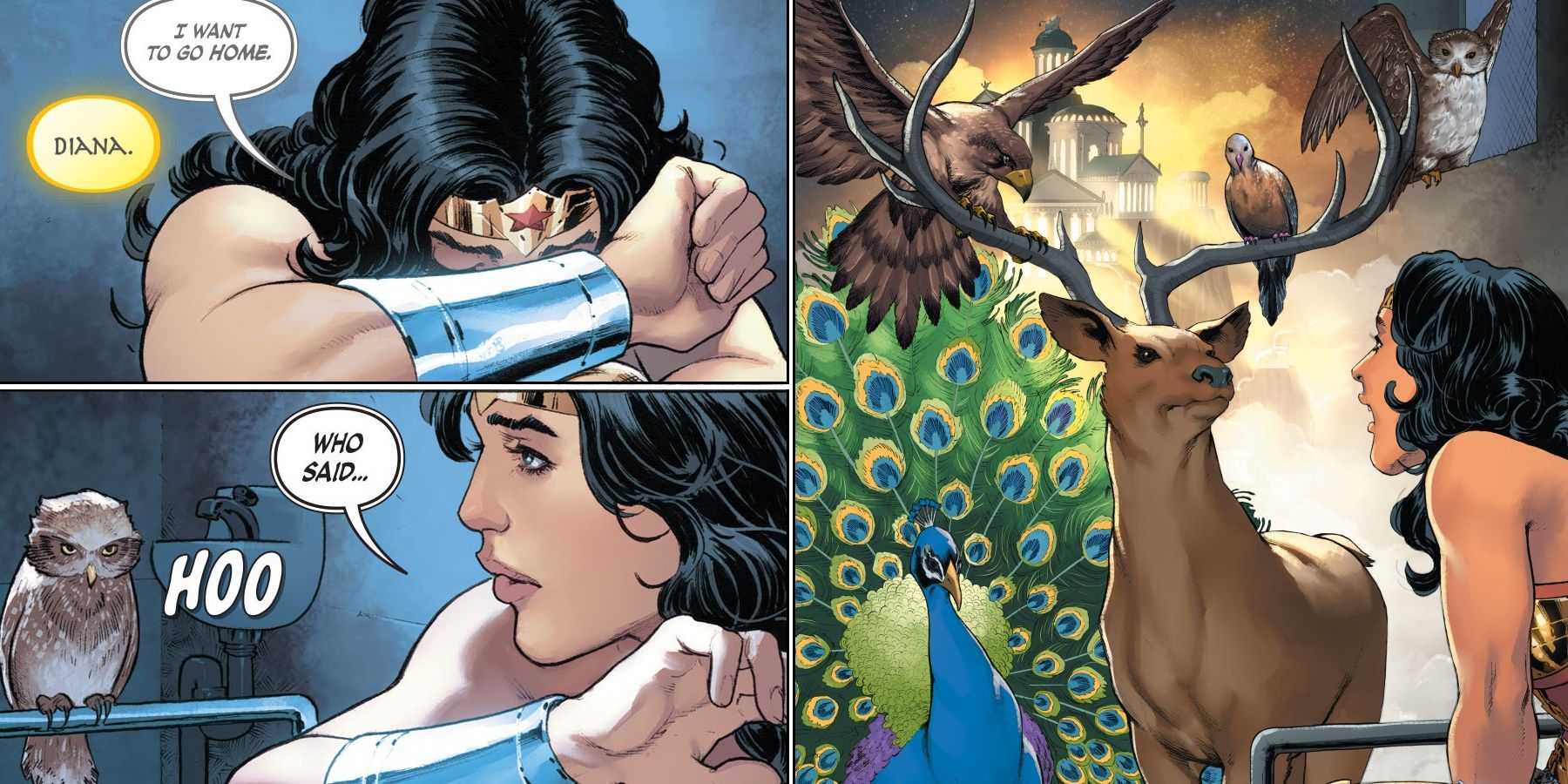 Wonder Woman Rebirth Animal Gods