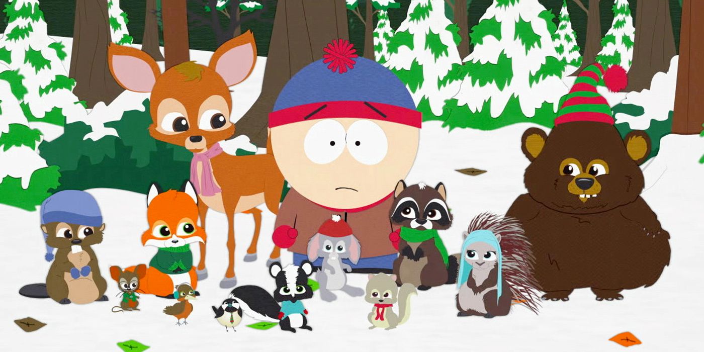 Woodland Critter look at Stan in South Park