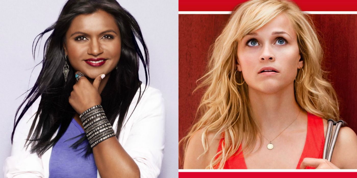 Split image showing Mindy Kaling and Reese Witherspoon.