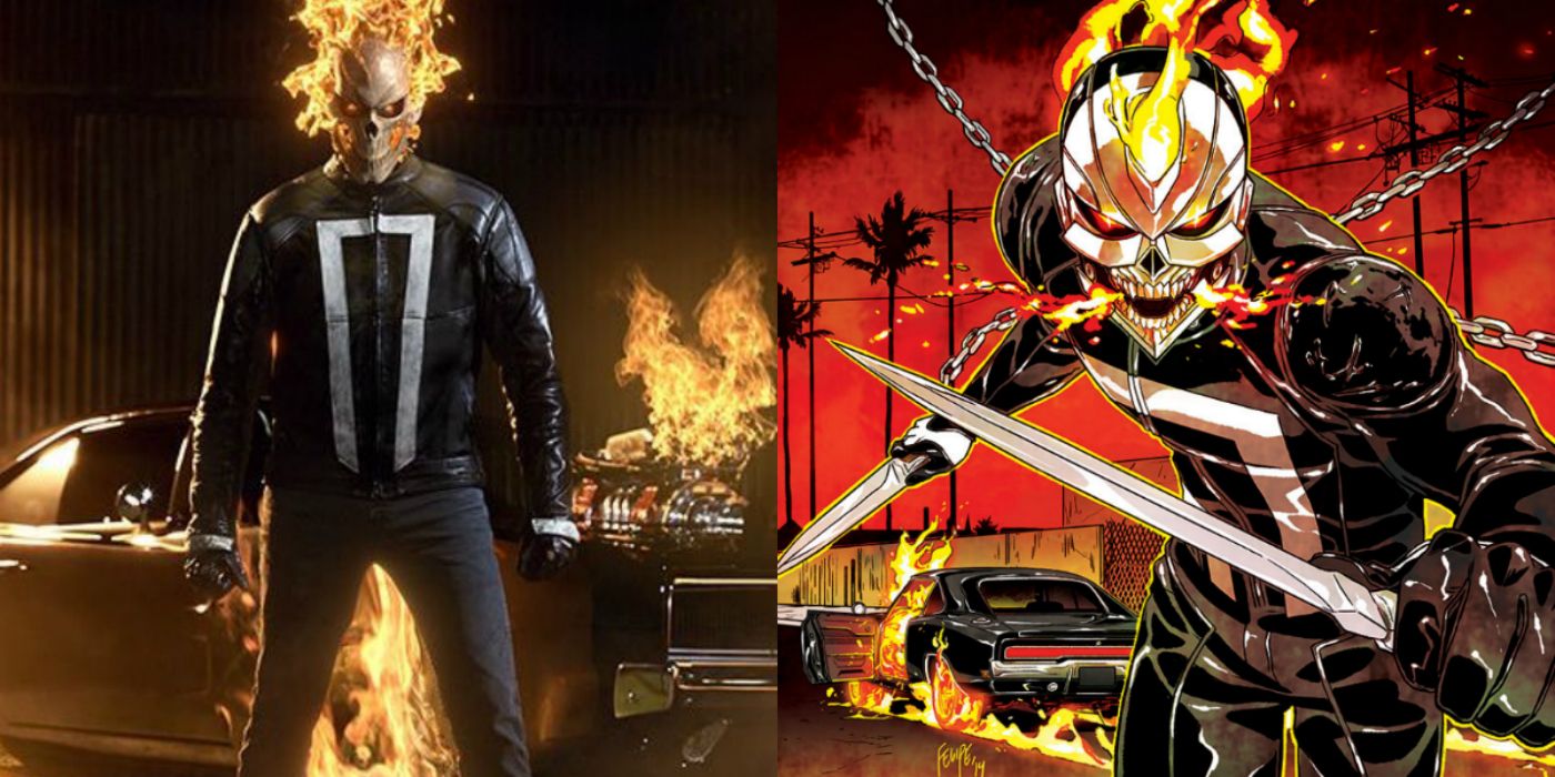 Agents Of S H I E L D Season 4 Ghost Rider Revealed