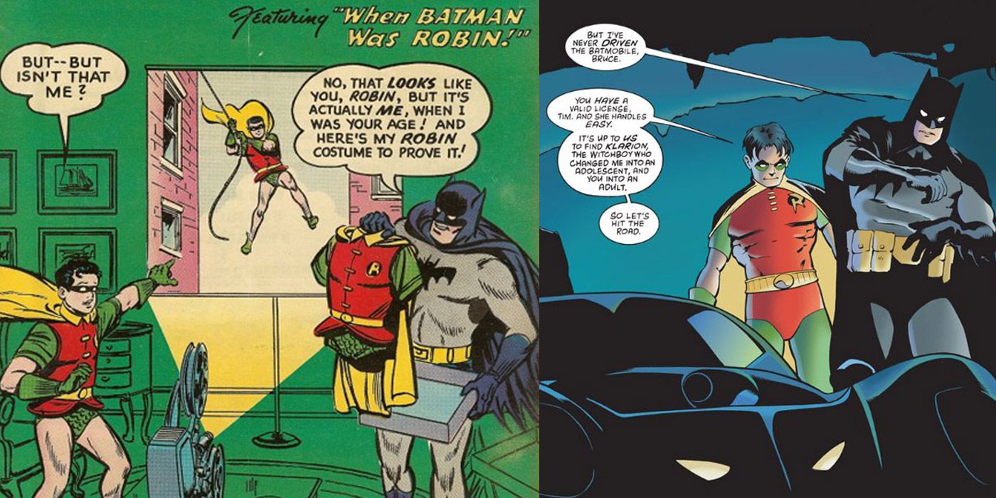 Batman Dressed Up As Robin