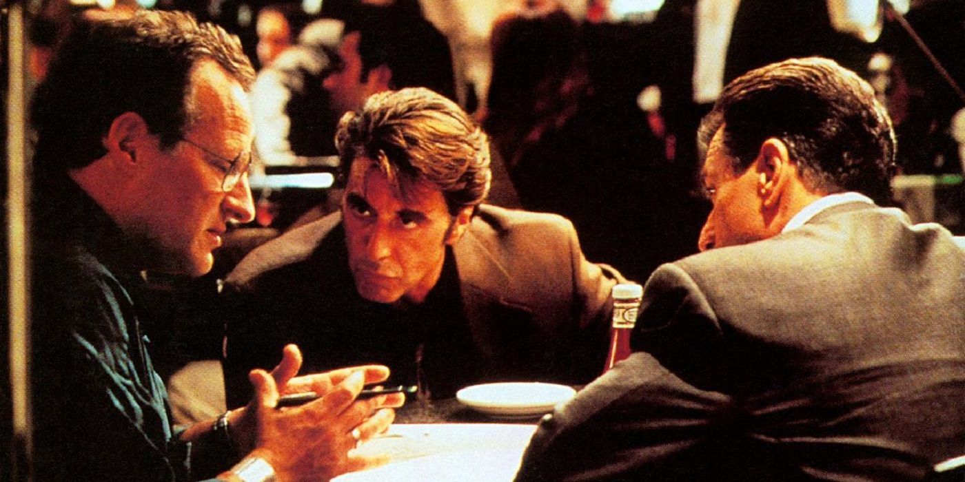 Michael Mann Directs Heat With Pacino and De Niro
