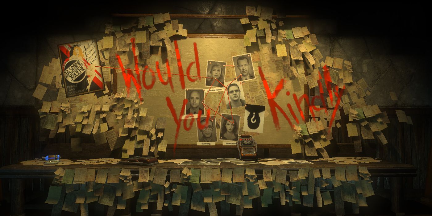 The &quot;would you kindly&quot; wall from Bioshock