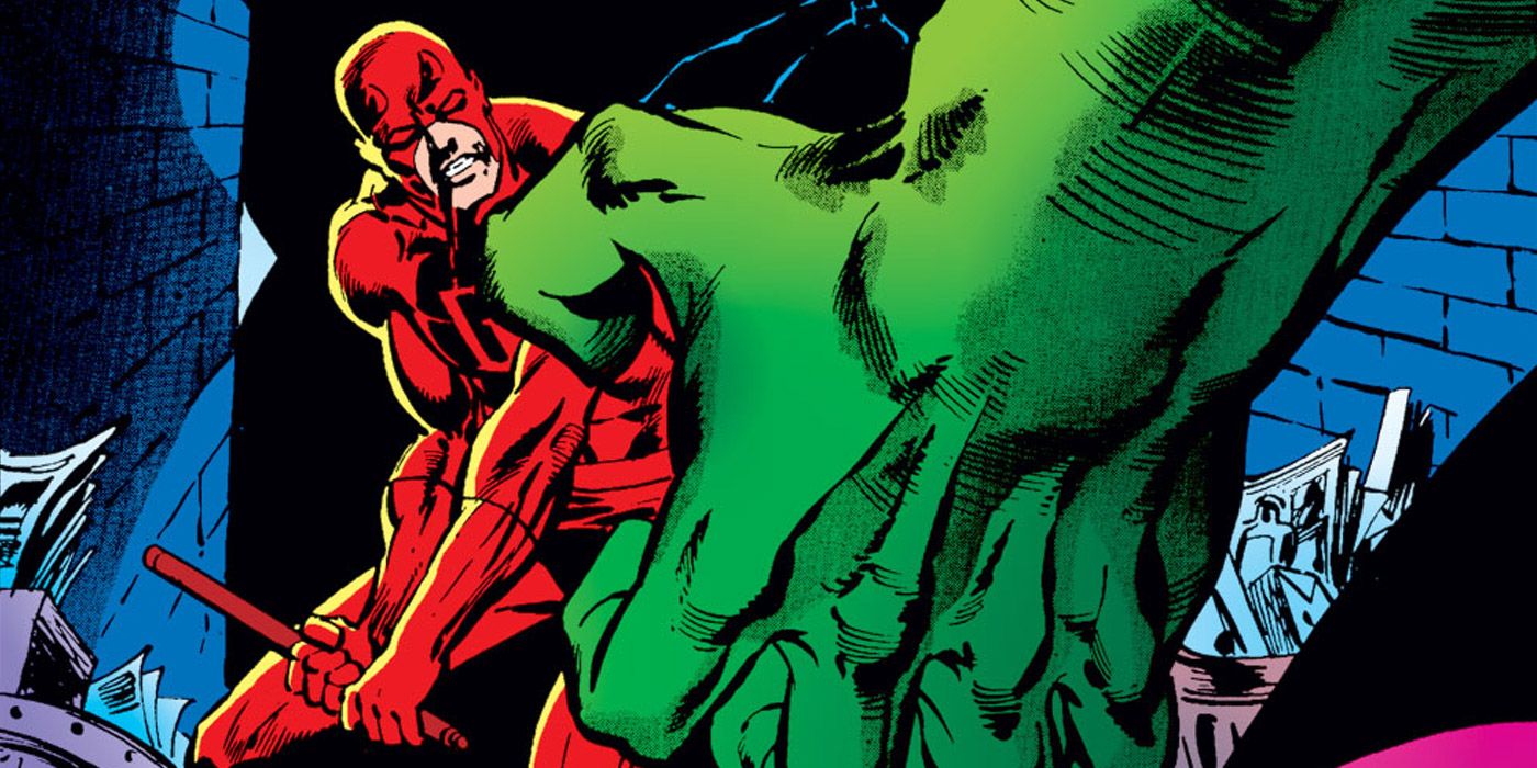 Daredevil vs Incredible Hulk 163 Smash